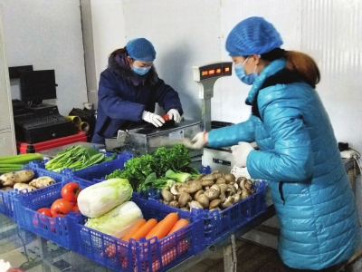 蘭州：防控疫情宅在家 買菜吃飯不用愁