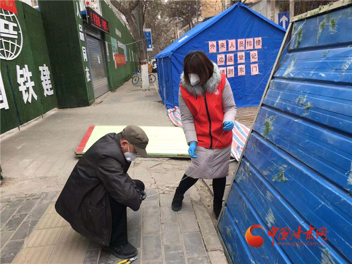 【甘肅全民戰(zhàn)“疫”】蘭州皋蘭路街道 那些一線堅守的人普通人