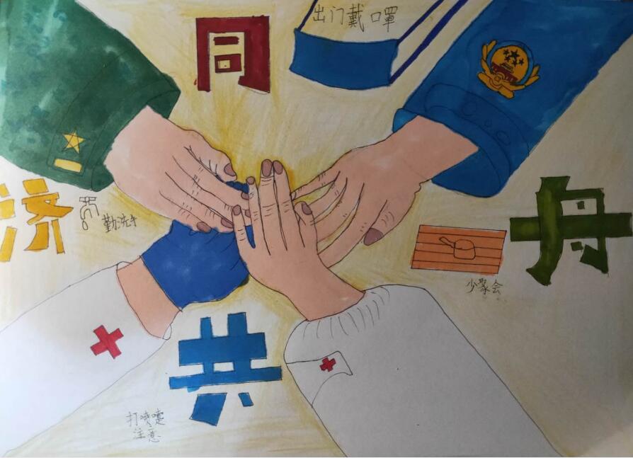“疫情當(dāng)前，孩子們有‘畫(huà)’說(shuō)”作品展播（三十八）