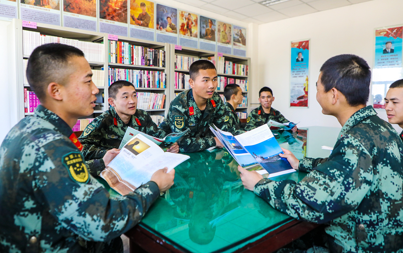 隴拍客·世界讀書日|甘肅武警：書香滿軍營（組圖）