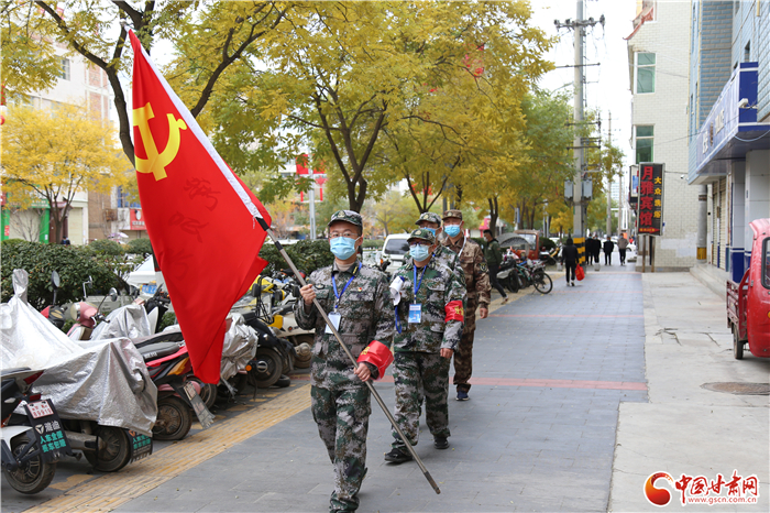 【甘快看·疫情防控甘肅在行動】隴南西和：民兵在戰(zhàn)“疫”中書寫責任與擔當