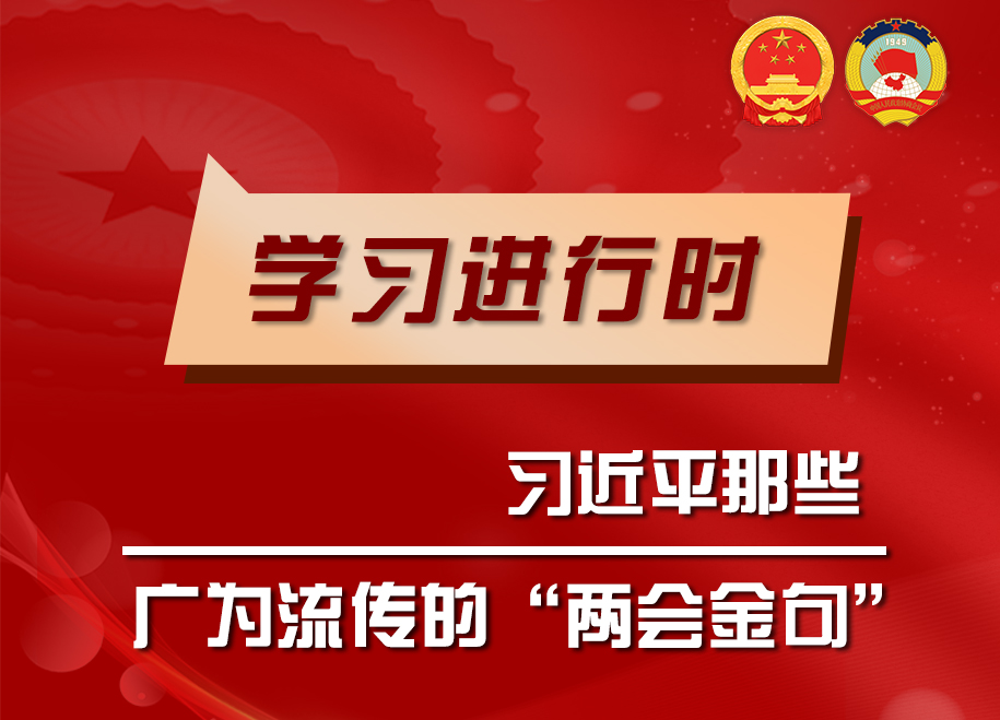 【2022全國兩會】海報丨習(xí)近平那些廣為流傳的“兩會金句”