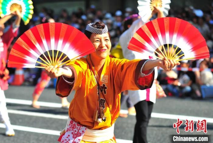 日本仙臺七夕祭。孫冉 攝