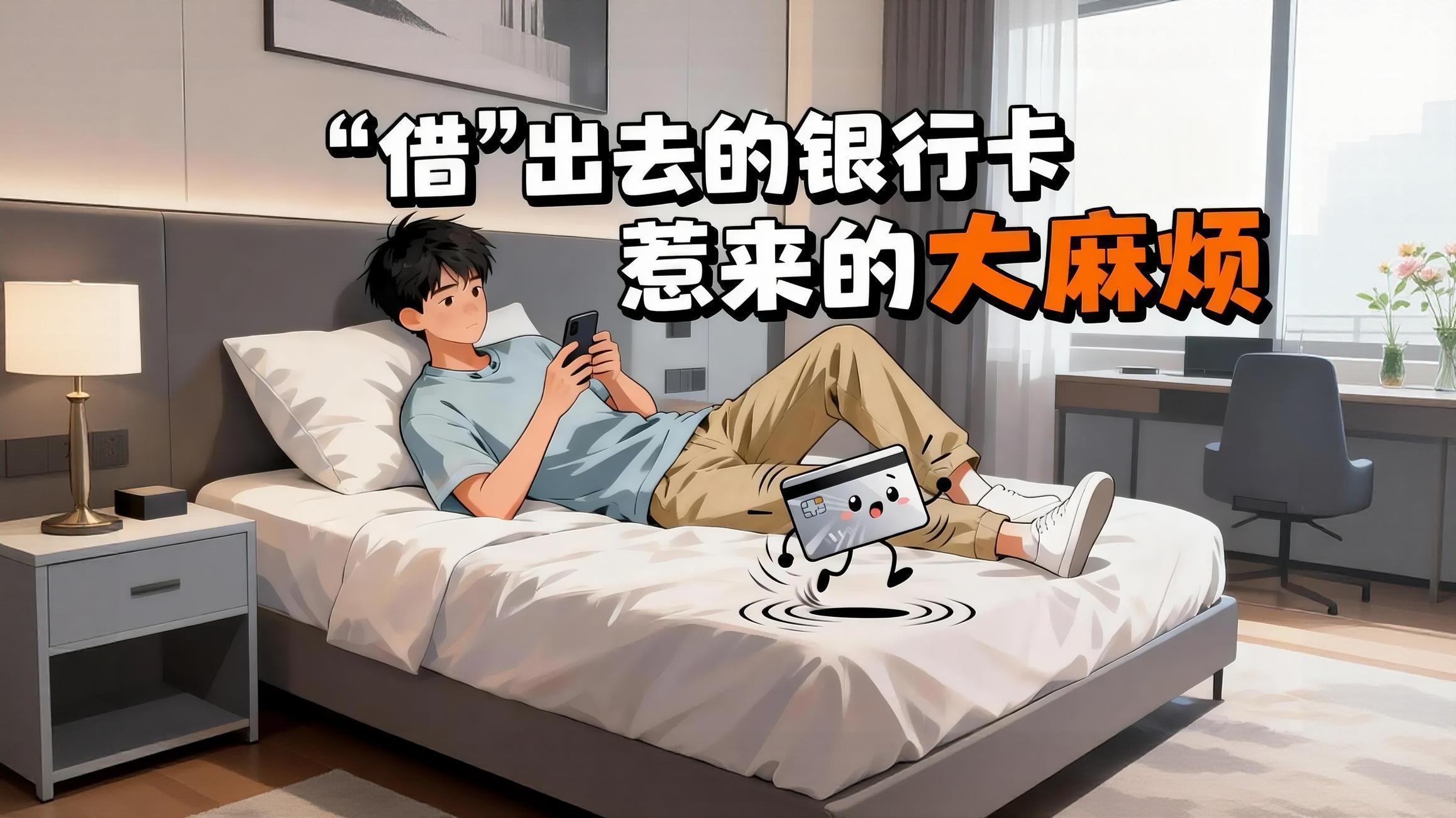 憲崇法·網(wǎng)絡(luò)普法“甘”快看|“借”出去的銀行卡，惹來的大麻煩