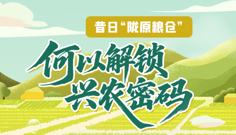 【理響中國·話隴點睛（3）】昔日“隴原糧倉”，何以解鎖“興農(nóng)密碼”