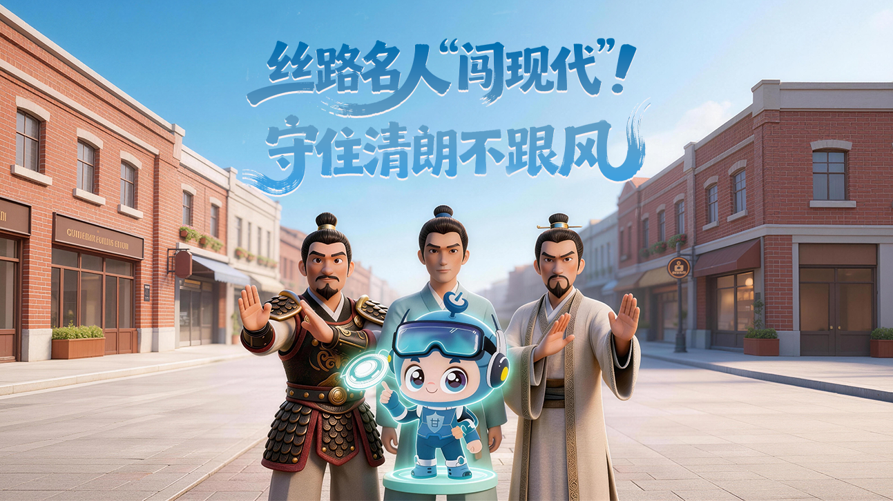 AI短視頻|絲路名人“闖現(xiàn)代”！守住清朗不跟風